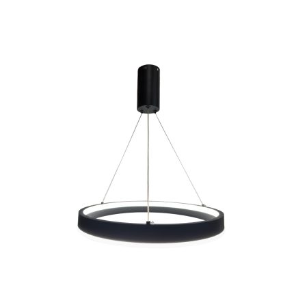 Κρεμαστό φωτιστικό LED 60W 3CCT σε μαύρο χρώμα D:60cm