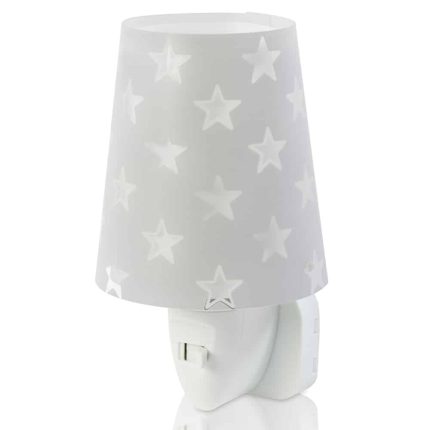 Stars Gray παιδικό φωτιστικό νύκτας πρίζας LED (81215E)