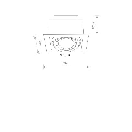 Φωτιστικό Εσωτερικού Χώρου Downlight Es111