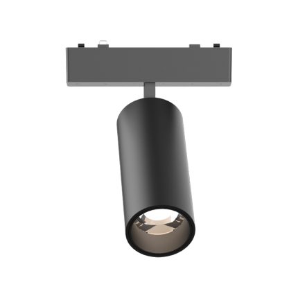 Φωτιστικό LED 9W 3CCT για Ultra-Thin μαγνητική ράγα σε μαύρη απόχρωση D:16cmX4