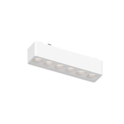 Φωτιστικό LED 6W 3000K για Ultra-Thin μαγνητική ράγα σε λευκή απόχρωση D:12