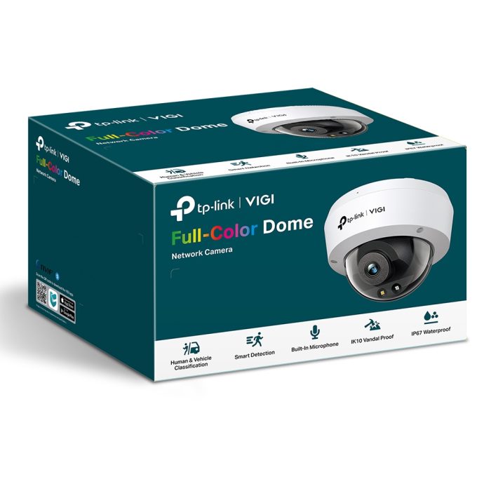 3MP Full-Color Dome Network Camera-4mm Lens