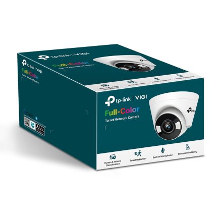 3MP Full-Color Turret Network Camera-4mm Lens