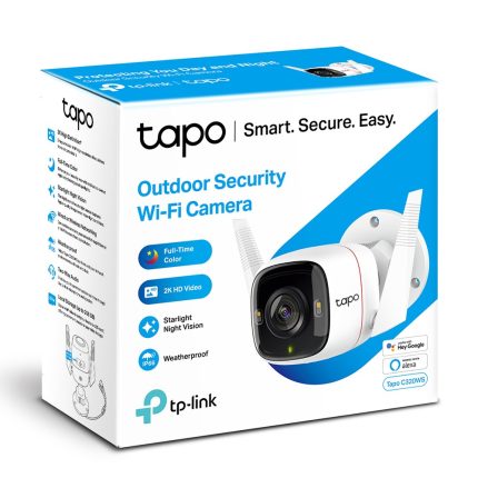 Camera Outdoor Security Wi-Fi 2K (2560x1440) 1 ? Ethernet Port