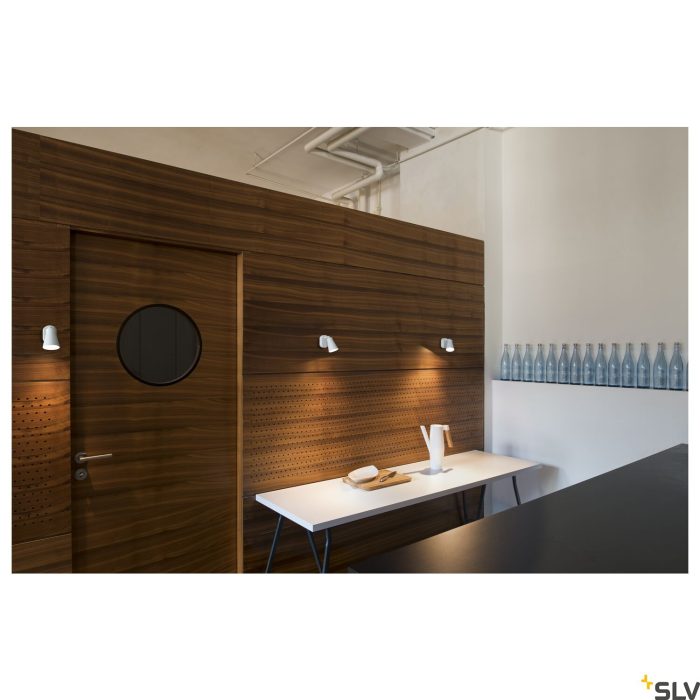 Indoor surface-mounted wall and ceiling light