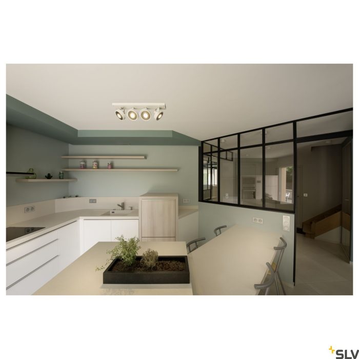 indoor surface-mounted wall and ceiling light