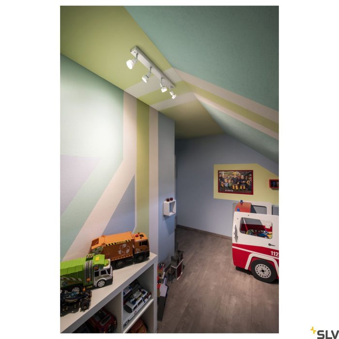 Indoor surface-mounted wall and ceiling light