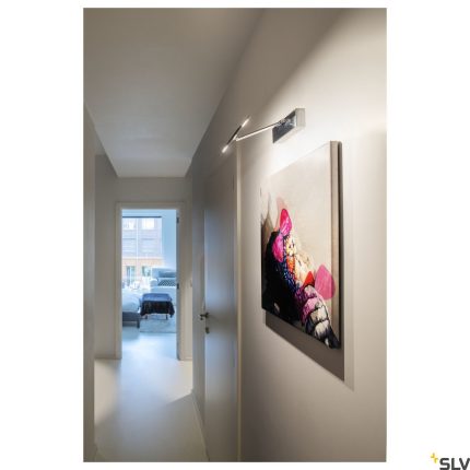 Indoor LED surface-mounted wall light