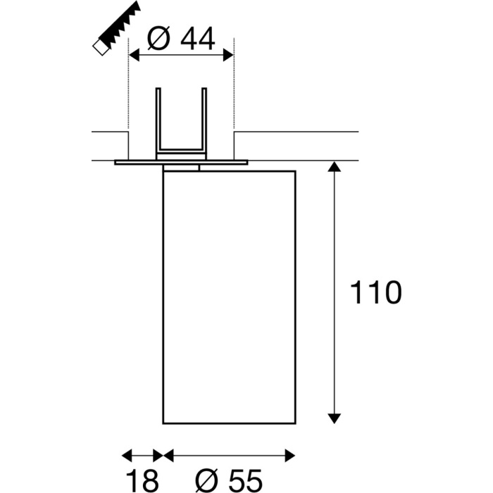 1x max. 10W