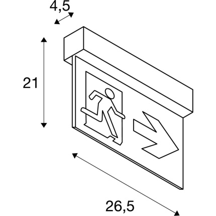 emergency exit light