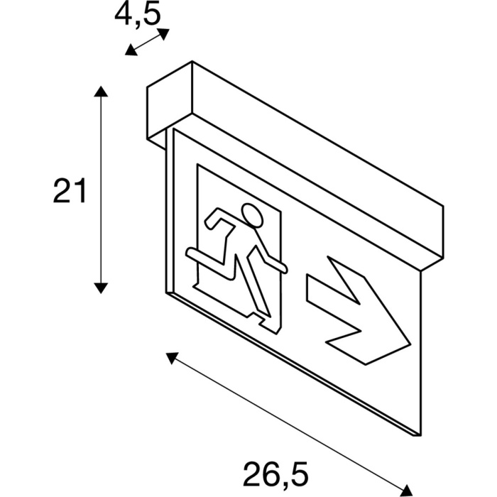 emergency exit light