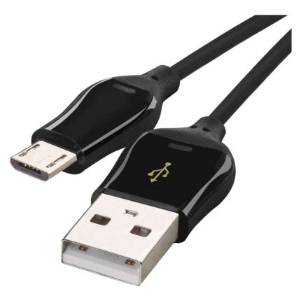 Καλώδιο 1m USB 2.0 – A -– micro B – Μαύρο