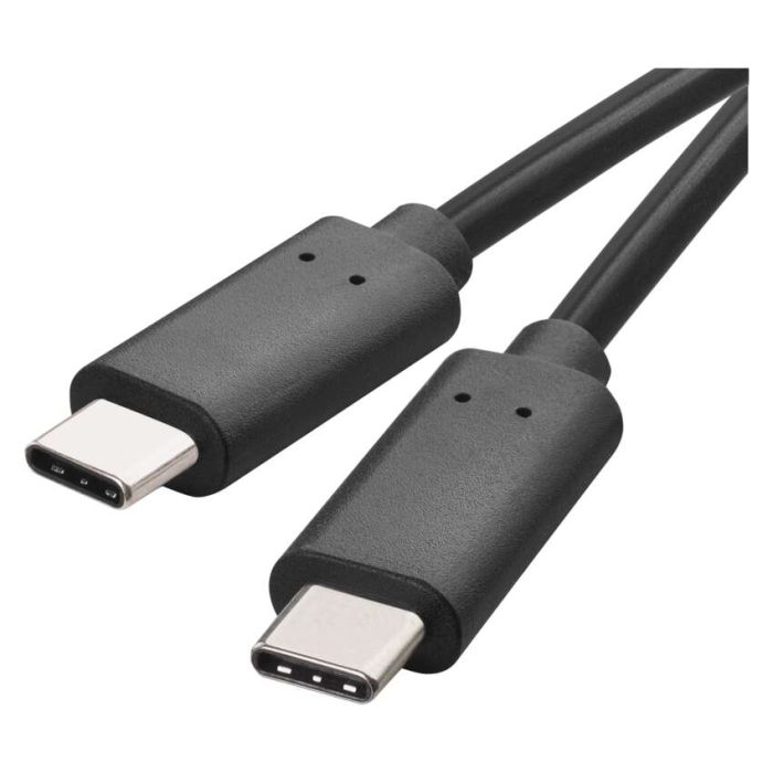 Καλώδιο 1m USB 3.1 – C -– 3.1 C – Μαύρο