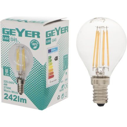 Λάμπα LED Σφαιρική Filament G45 4W E14 2700K 470lm