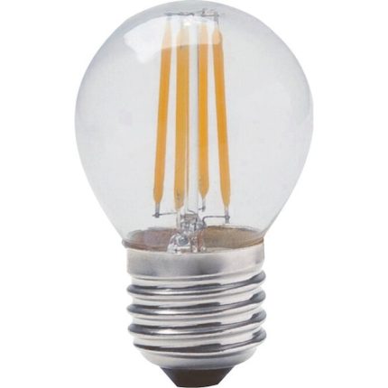 Λάμπα LED Σφαιρική Filament G45 4W E27 2700K 470lm