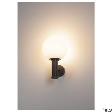 Outdoor surface-mounted wall light