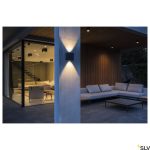 Outdoor recessed wall light