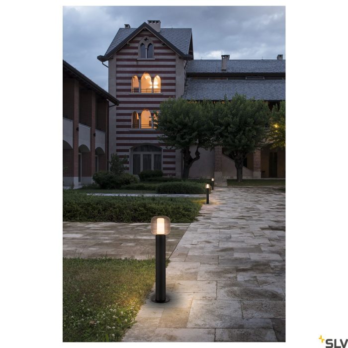 Outdoor LED free-standing light anthracite CCT switch 3000/4000K