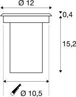 LED GU10 51 mm