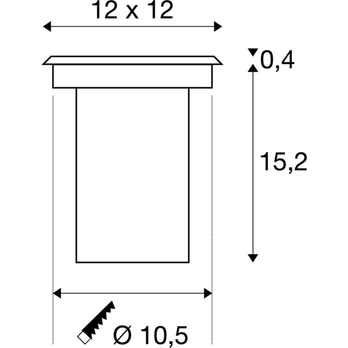 LED GU10 51 mm