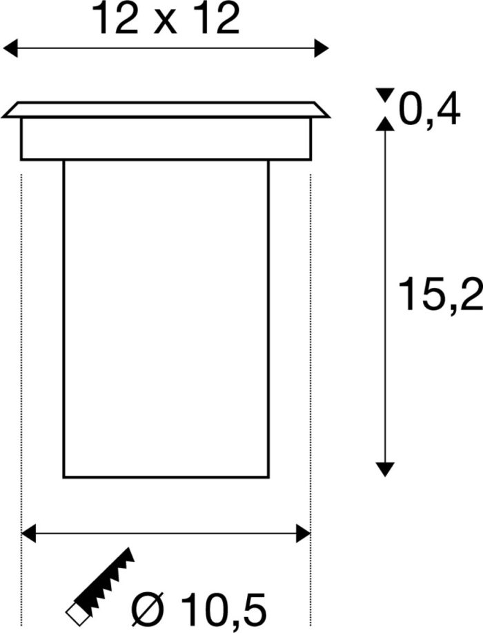 LED GU10 51 mm