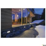 outdoor recessed wall light