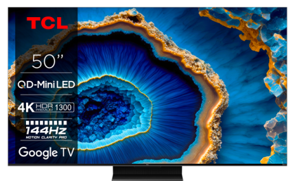 50C805 4K Mini-LED 144hz TV with QLED