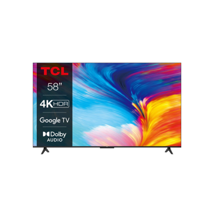 TCL 58P635 4K HDR TV with Google TV