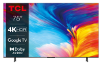 TCL 75P635 4K HDR TV with Google TV