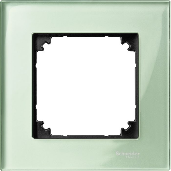 Merten M-Elegance Glass πλαίσιο 1 θέσης Emerald green