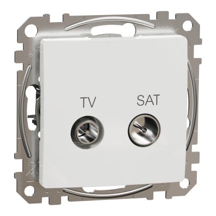 Sedna Design TV SAT πρίζα τερματική 4DB Λευκό