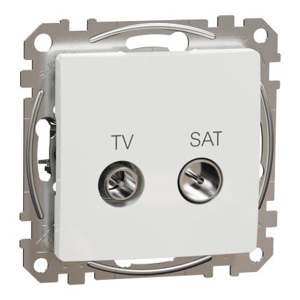 Sedna Design TV SAT πρίζα διέλευσης 7DB Λευκό