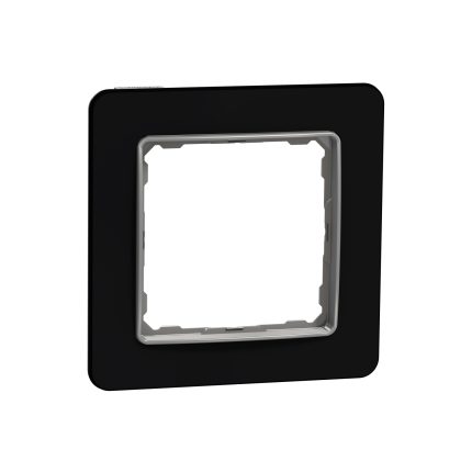 Sedna Elements πλαίσιο 1 θέσης Glass Black