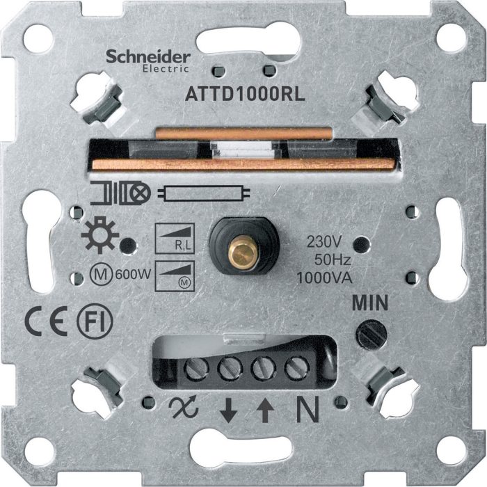 Merten dimmer για ωμικό φορτίο 60-1000VA