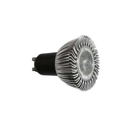 Led Λαμπα Ισχυος Gu10 Αλουμιν.5W 25° Ντιμαρ Εναλ.Φακο Ψυχρο