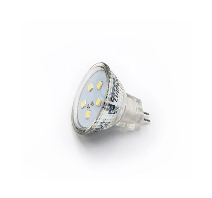 Led Λαμπα Mr11 Γυαλινο 2W 12Vac/Dc 105° Θερμο 3000Κ