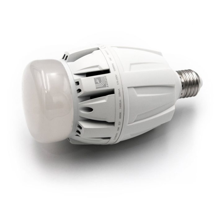 Led Λαμπα Μεγ.Ισχ.E27 70W 230V Με Ενεργ. Ψυξη Λευκο Ip20