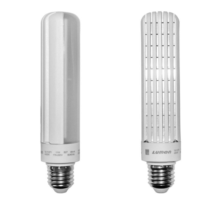 Led Λαμπα Smd E27 Τύπου Plc 11W 230V Λευκο