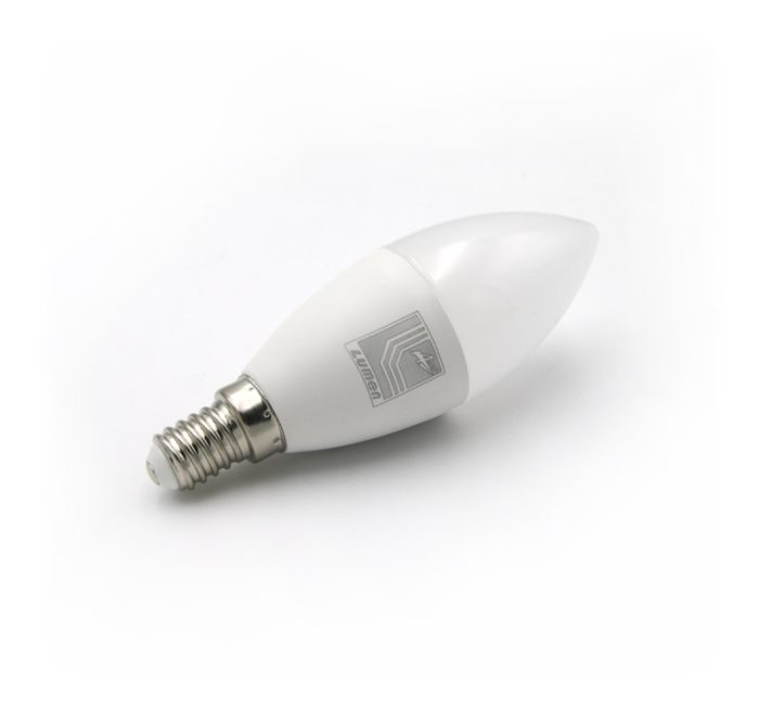 Led Λαμπα Κερακι Ε14 7W 230V Λευκο 4000Κ