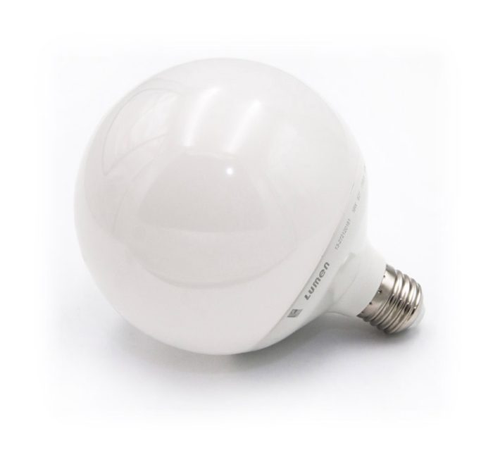 Led Λαμπα Globe Φ120 E27 20W 230V Θερμο 3000Κ