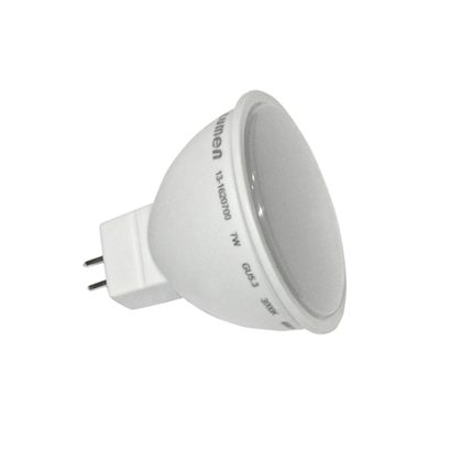 Led Smd Mr16 7W 12Vac 105° Θερμο 3000Κ