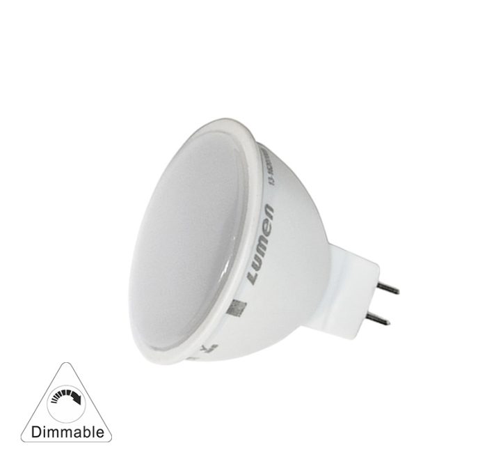 Led Λαμπα Mr16 7W 12Vac/Dc 105° Ντιμαριζομενο Θερμο 3000Κ