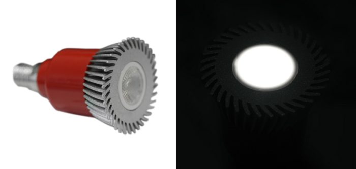 Led Λαμπα Ισχυος E14 3W 230V 1 Led 30° Ψυχρο 6200Κ