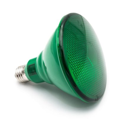 Led Λαμπα Par38 E27 6W 230V 38° Πρασινο