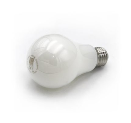 Led Λαμπα Cog Αχλαδι Γαλακτος Ε27 12W 230V Λευκο