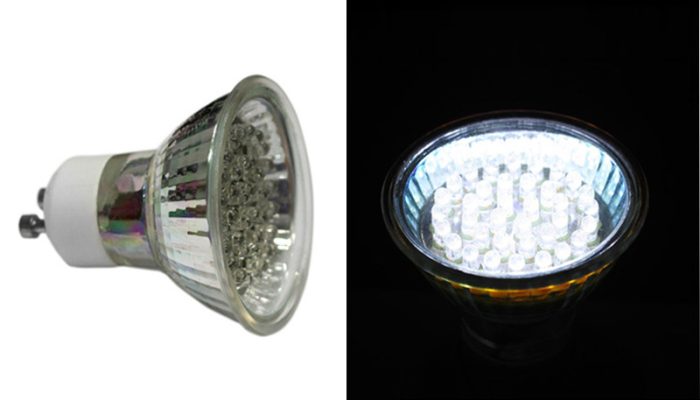 Led Λαμπα Gu10 36Led 1.9W 230V Ψυχρο 6200Κ