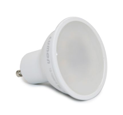 Led Λαμπα Gu10 8W 230V 105° Ντιμαριζομενο Λευκο 4000Κ