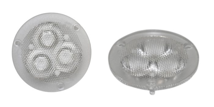 Φακος 60° Για Led Ισχυος Mr16 3 Led 7W