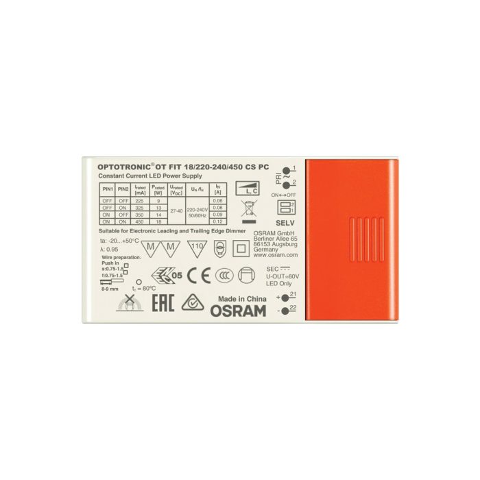 LED τροφοδοτικό OSRAM για modules D50