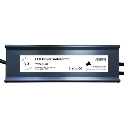 Τροφοδοτικό στεγανό 24V 150W IP67